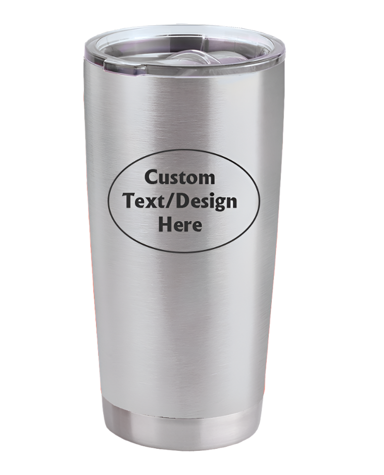 Stainless Steel 20oz Custom Engraved Tumbler