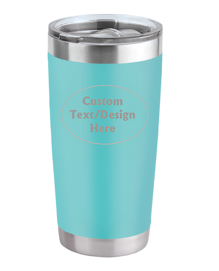 Teal 20oz Custom Engraved Tumbler