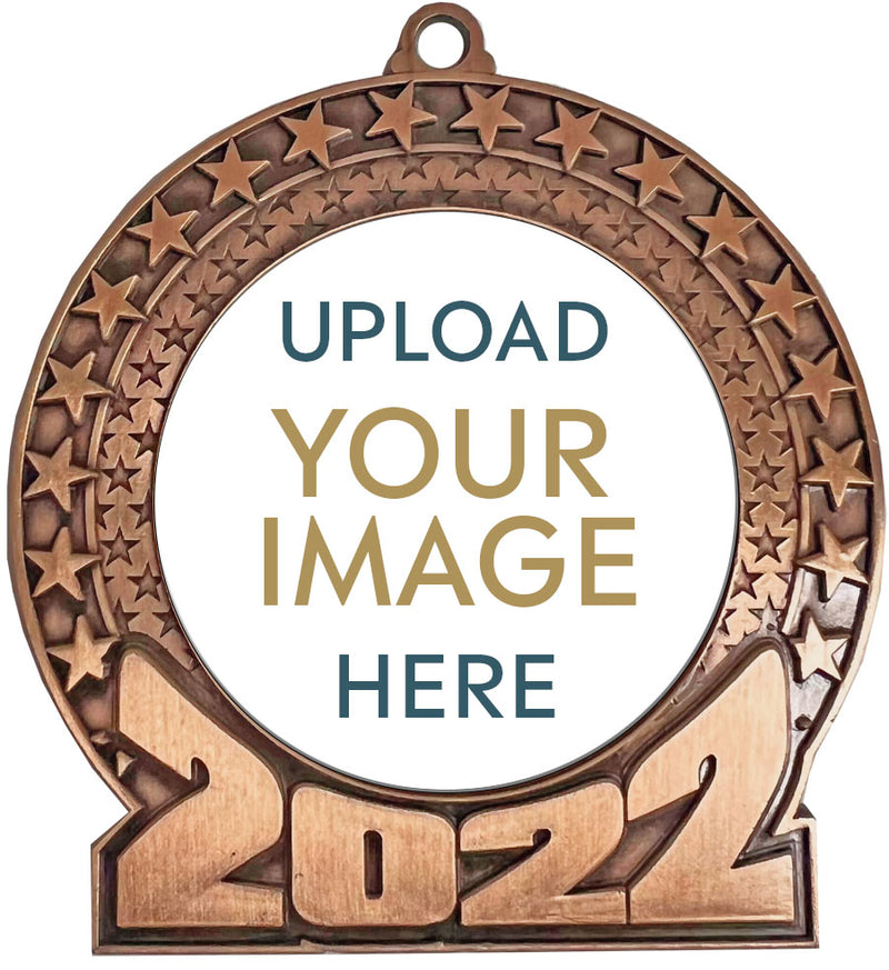 Bronze 2022 Custom Insert Medal