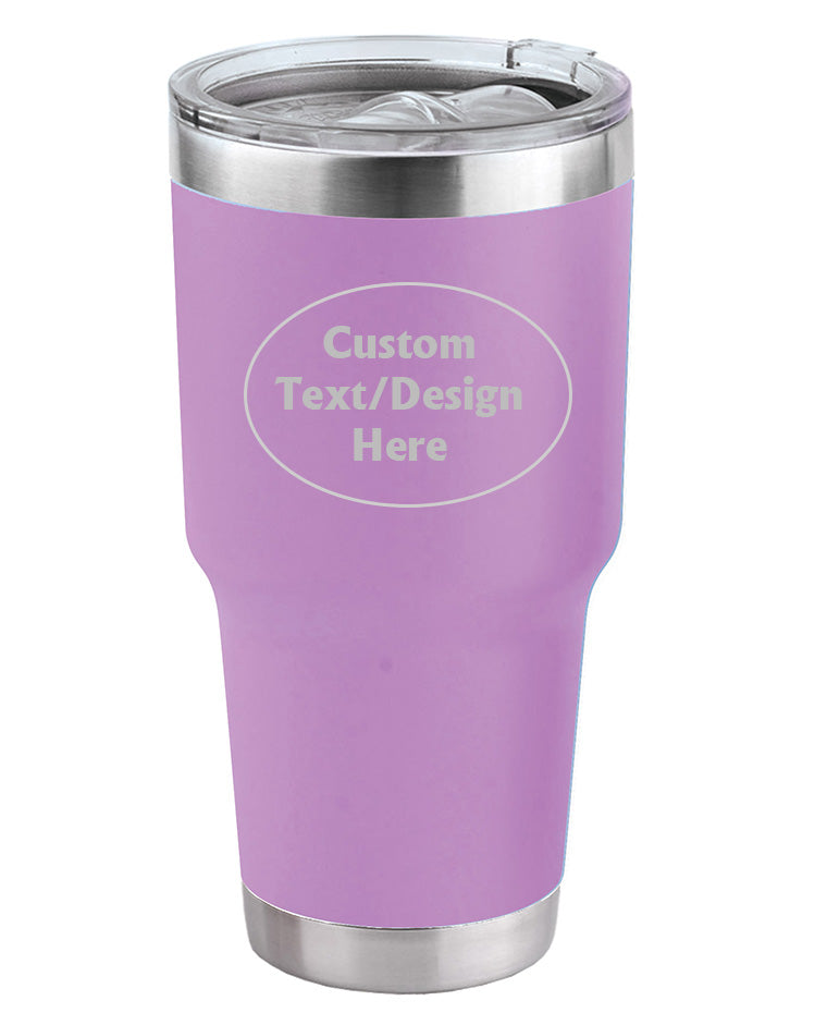 Light Purple 30 oz Insulated Custom Tumbler - Tahoe