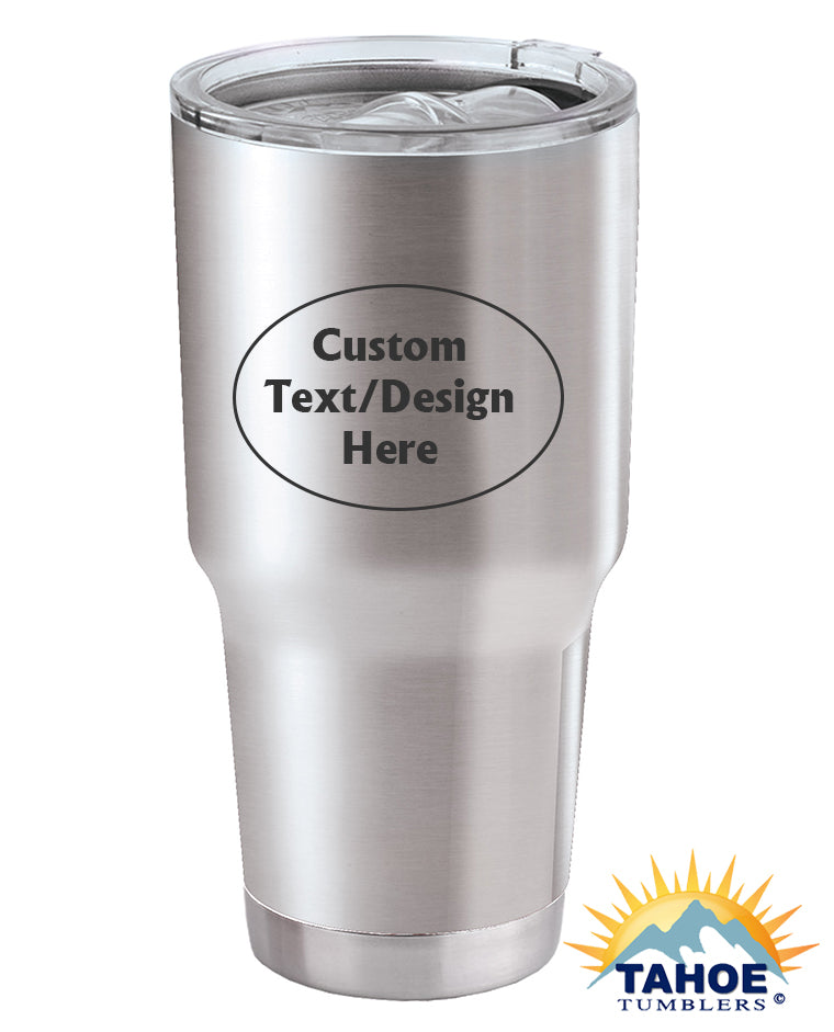 Stainless Steel 30 oz Insulated Custom Tumbler - Tahoe