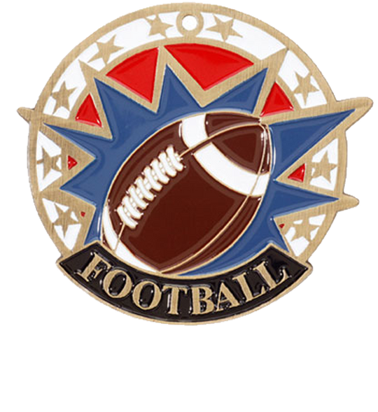 USA Sport Football Medal