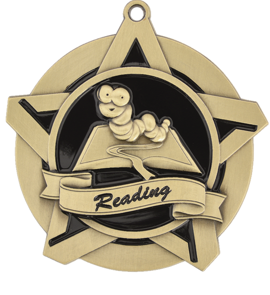 Super Star Reading Medal