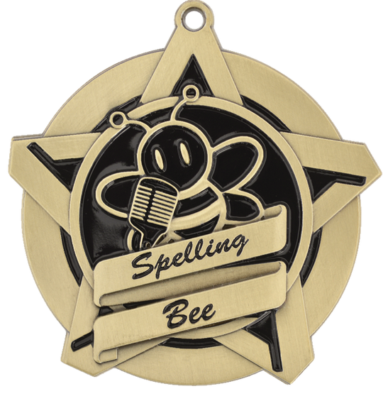 Super Star Spelling Medal