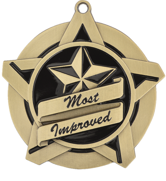 Super Star Most Improved Medal