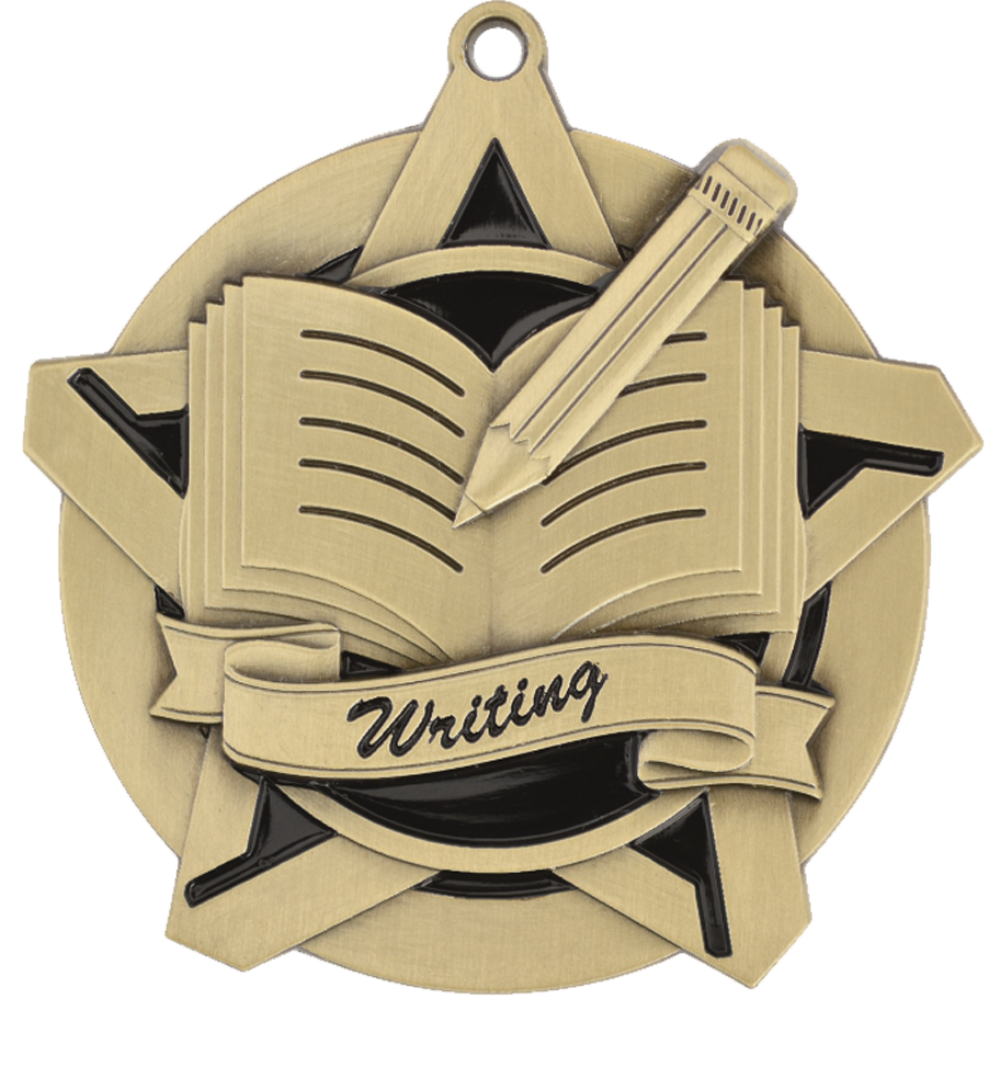 Super Star Writing Medal