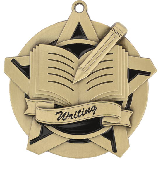 Super Star Writing Medal
