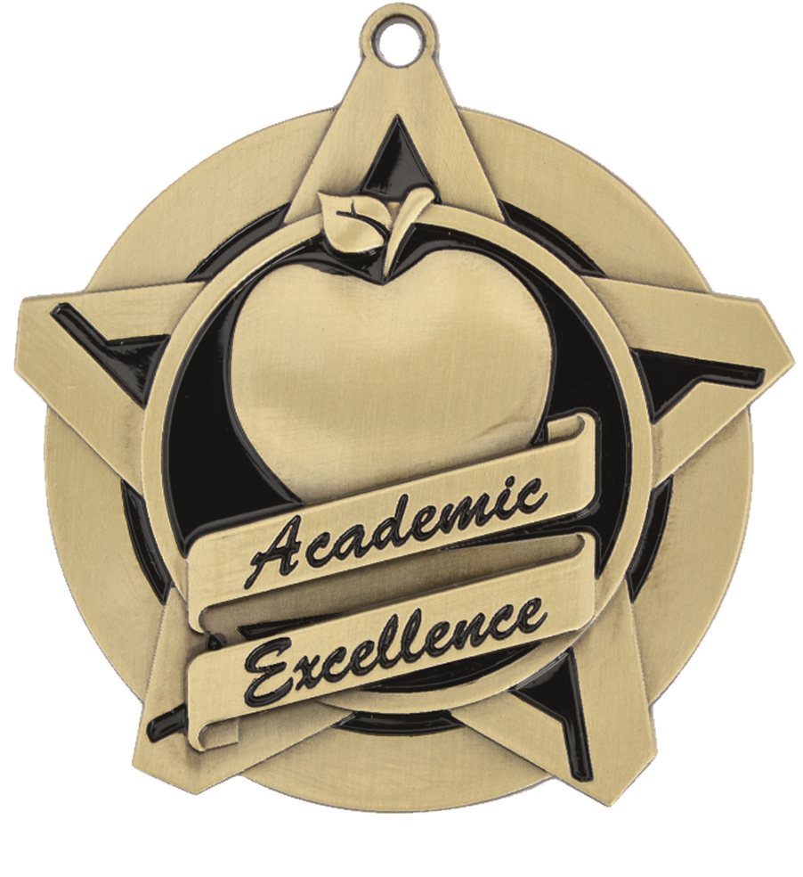 Gold Super Star Academic Excellence Medal