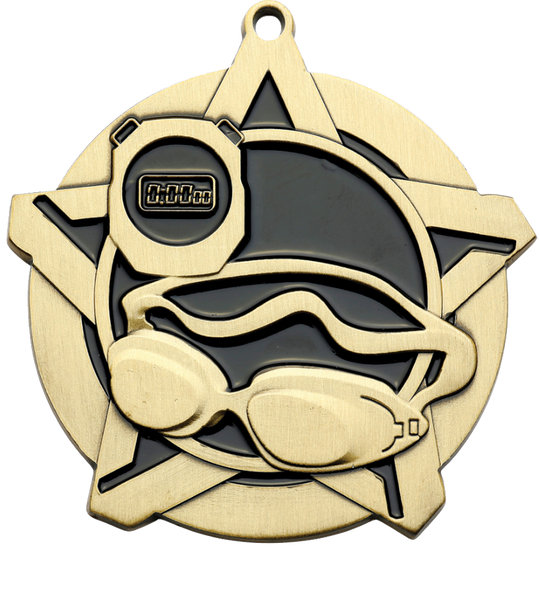 Super Star Swimming Medal