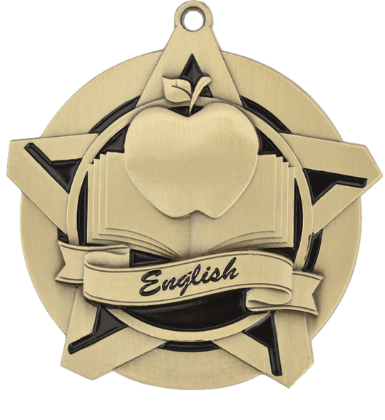 Super Star English Medal