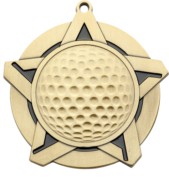 Super Star Golf Medal