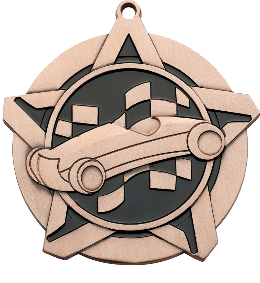 Bronze Super Star Derby Medal