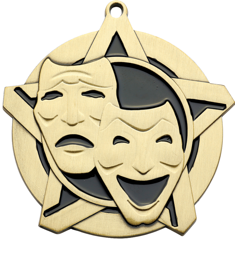 Gold Super Star Drama Medal