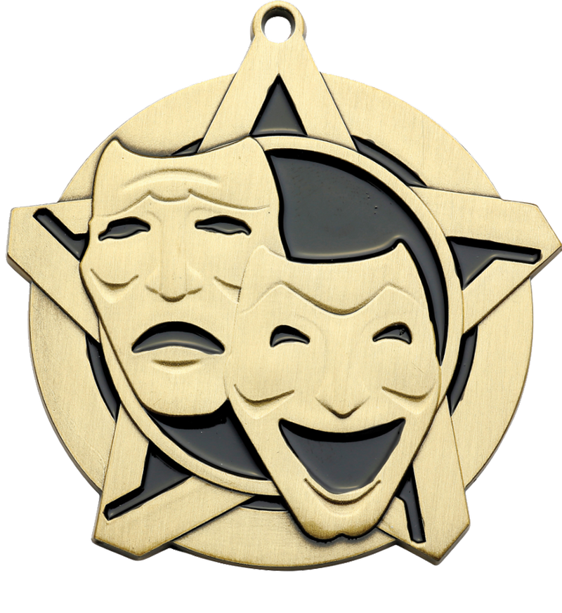 Gold Super Star Drama Medal