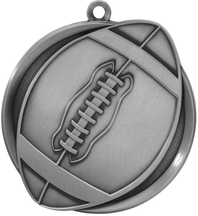 Silver Premier Football Medal