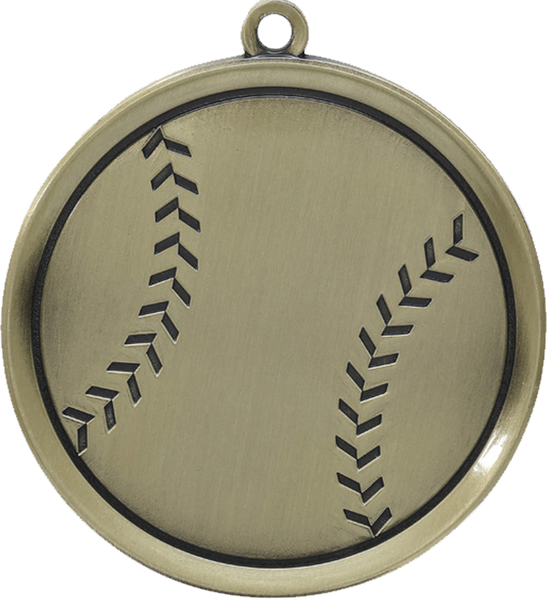 Gold Premier Baseball Medal