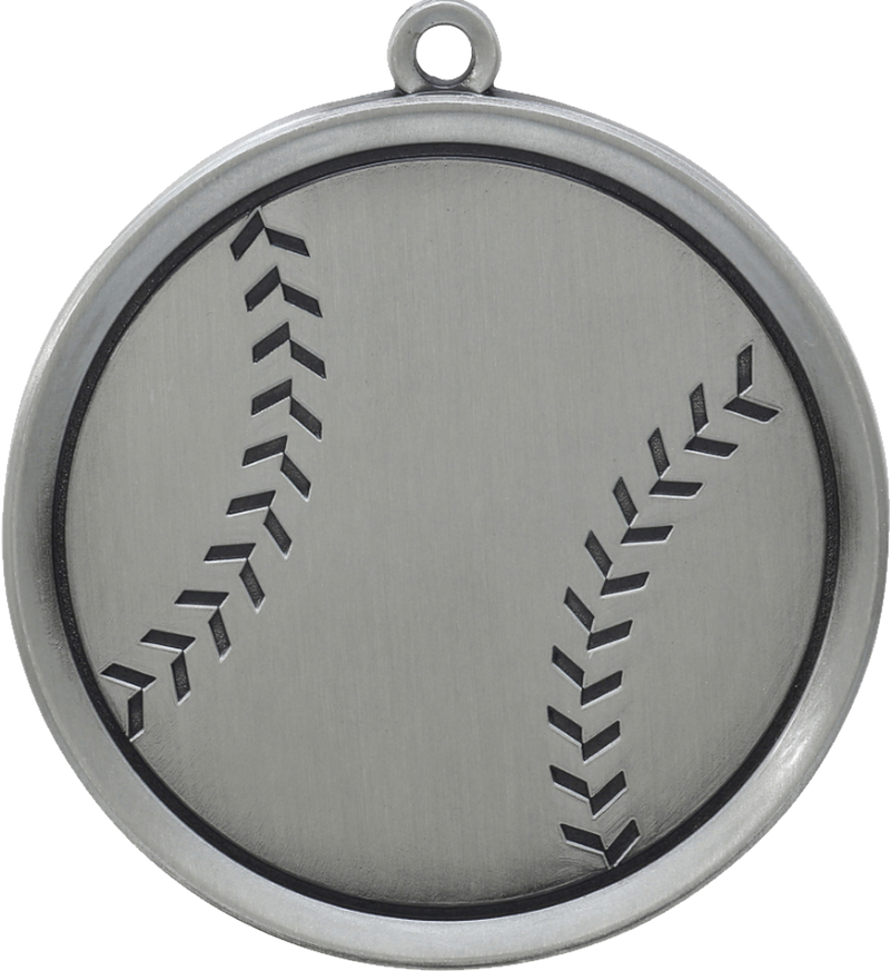 Silver Premier Baseball Medal