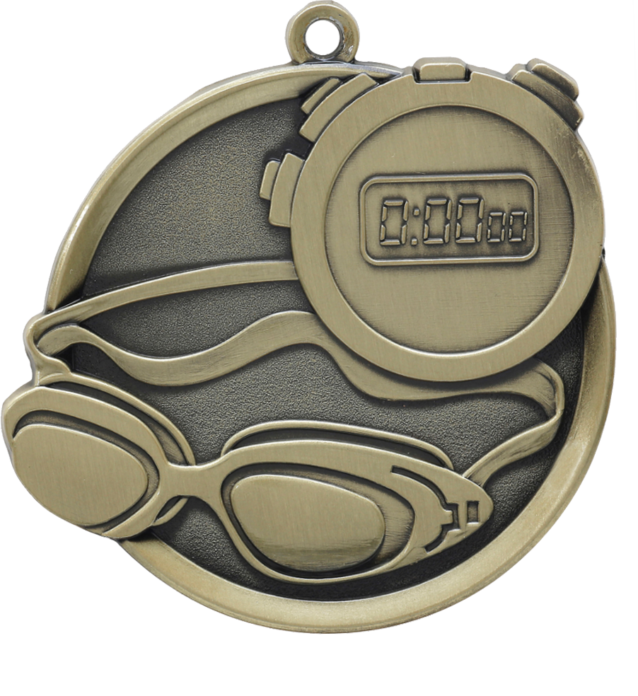 Gold Premier Swimming Medal