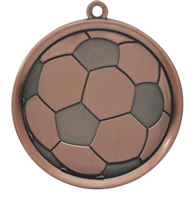 Bronze Premier Soccer Medal