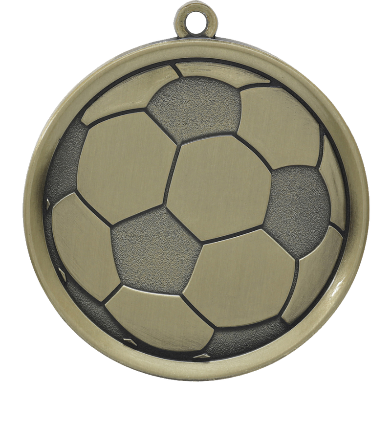 Gold Premier Soccer Medal