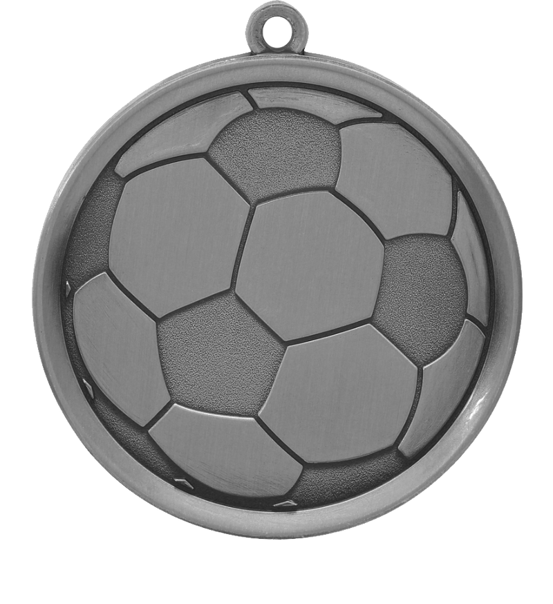 Silver Premier Soccer Medal