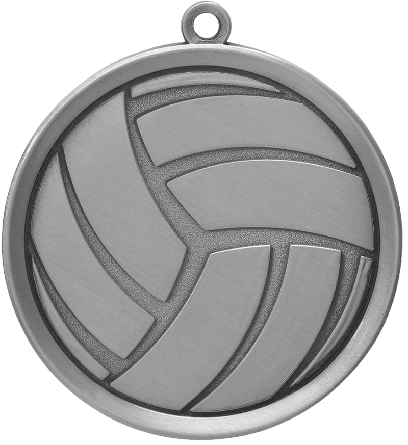 Silver Premier Volleyball Medal
