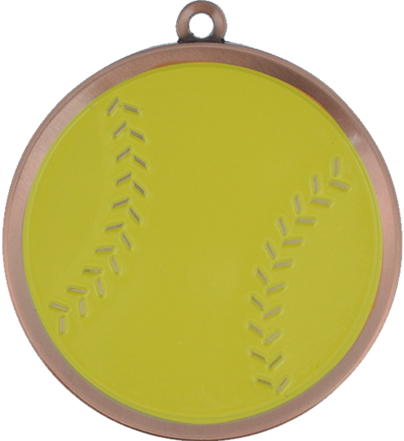 Bronze Premier Softball Medal