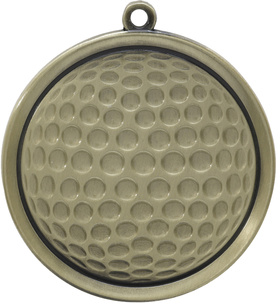 Gold Premier Golf Medal