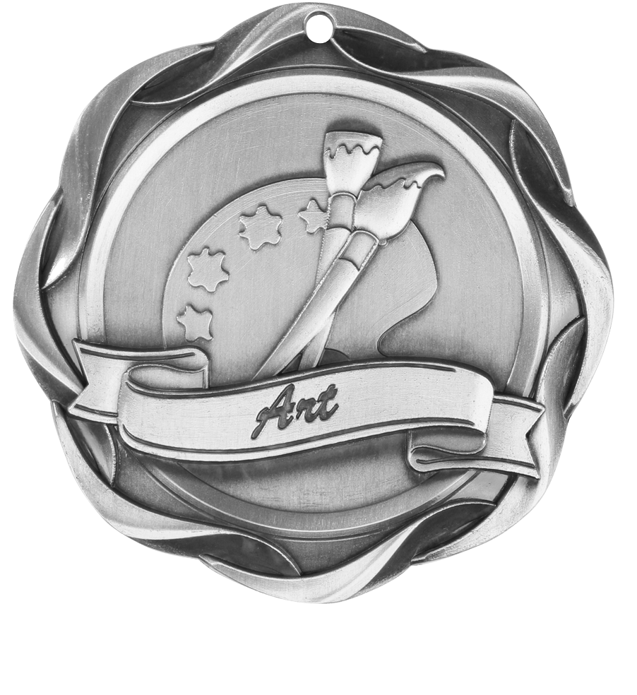 Silver Fusion Art Medal