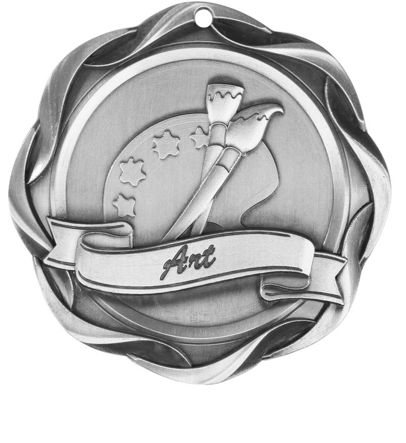 Silver Fusion Art Medal