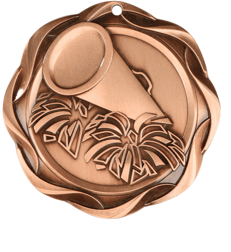 Bronze Fusion Cheer Medal