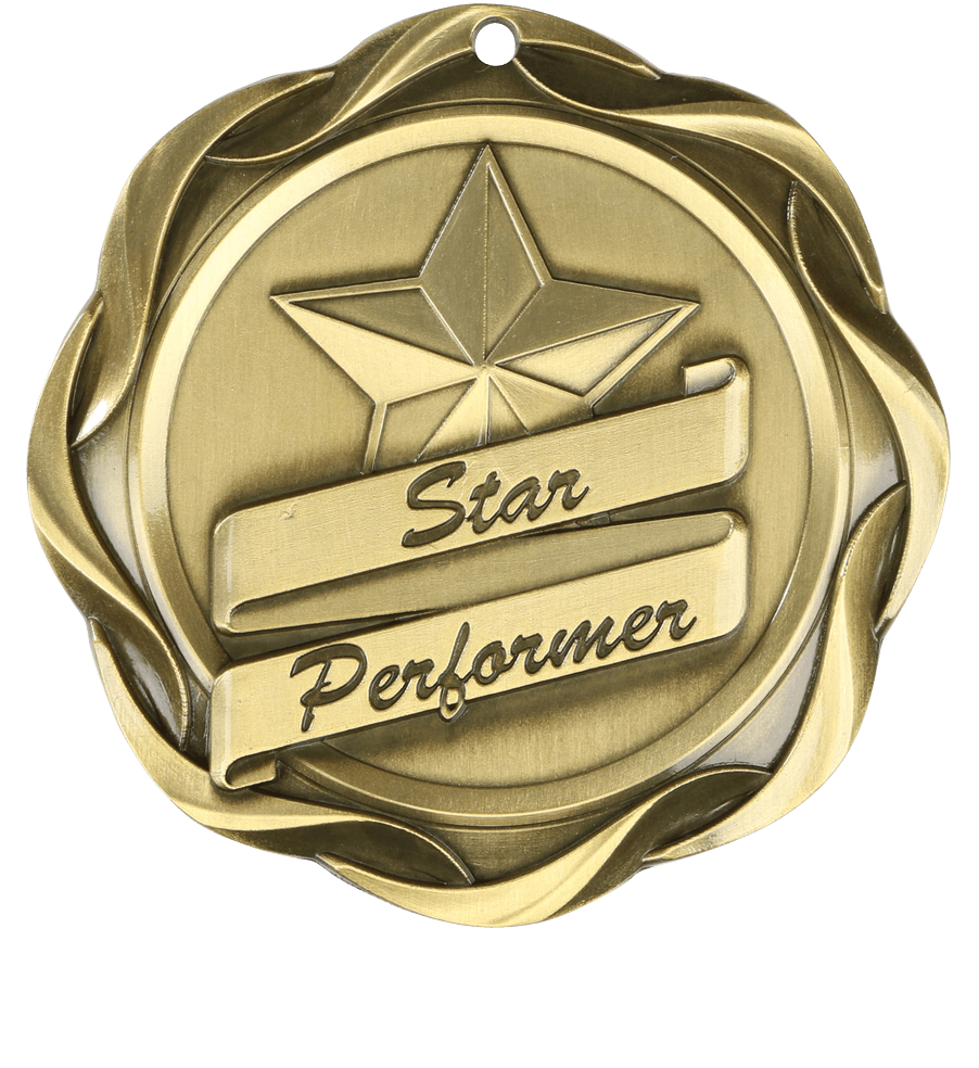 Gold Fusion Star Performer Medal