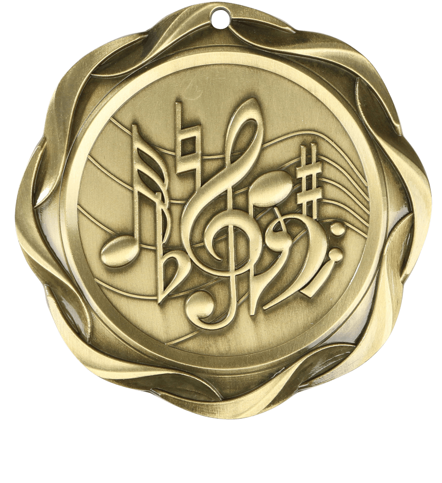 Gold Fusion Music Medal