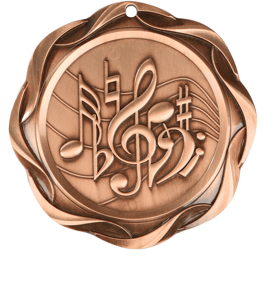 Bronze Fusion Music Medal