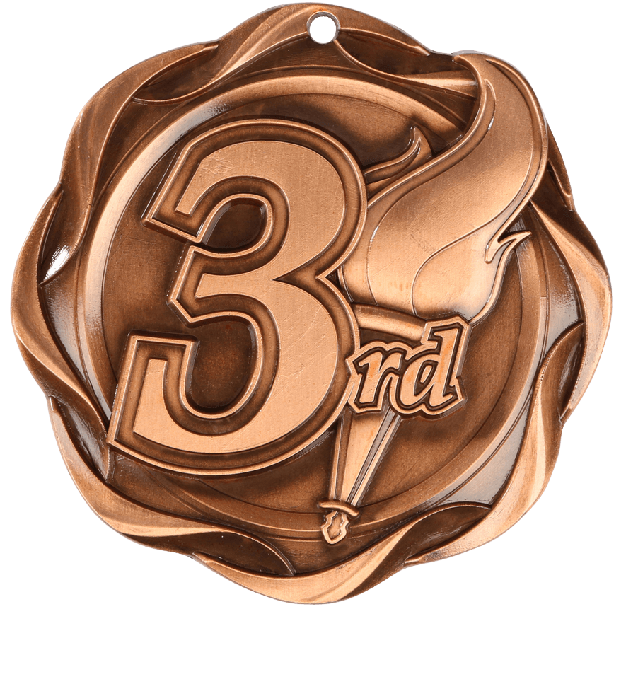 Bronze Fusion 3rd Place Medal