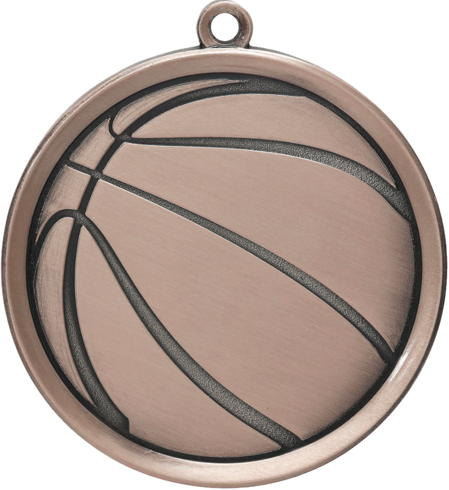 Bronze Premier Basketball Medal