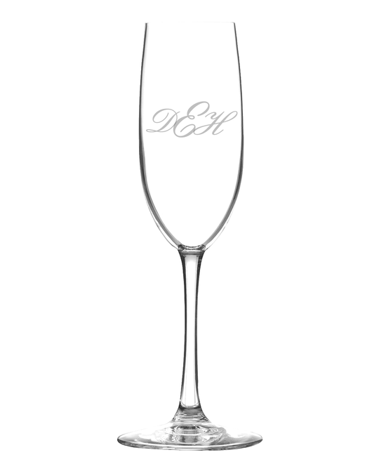Custom Engraved Champagne Flute