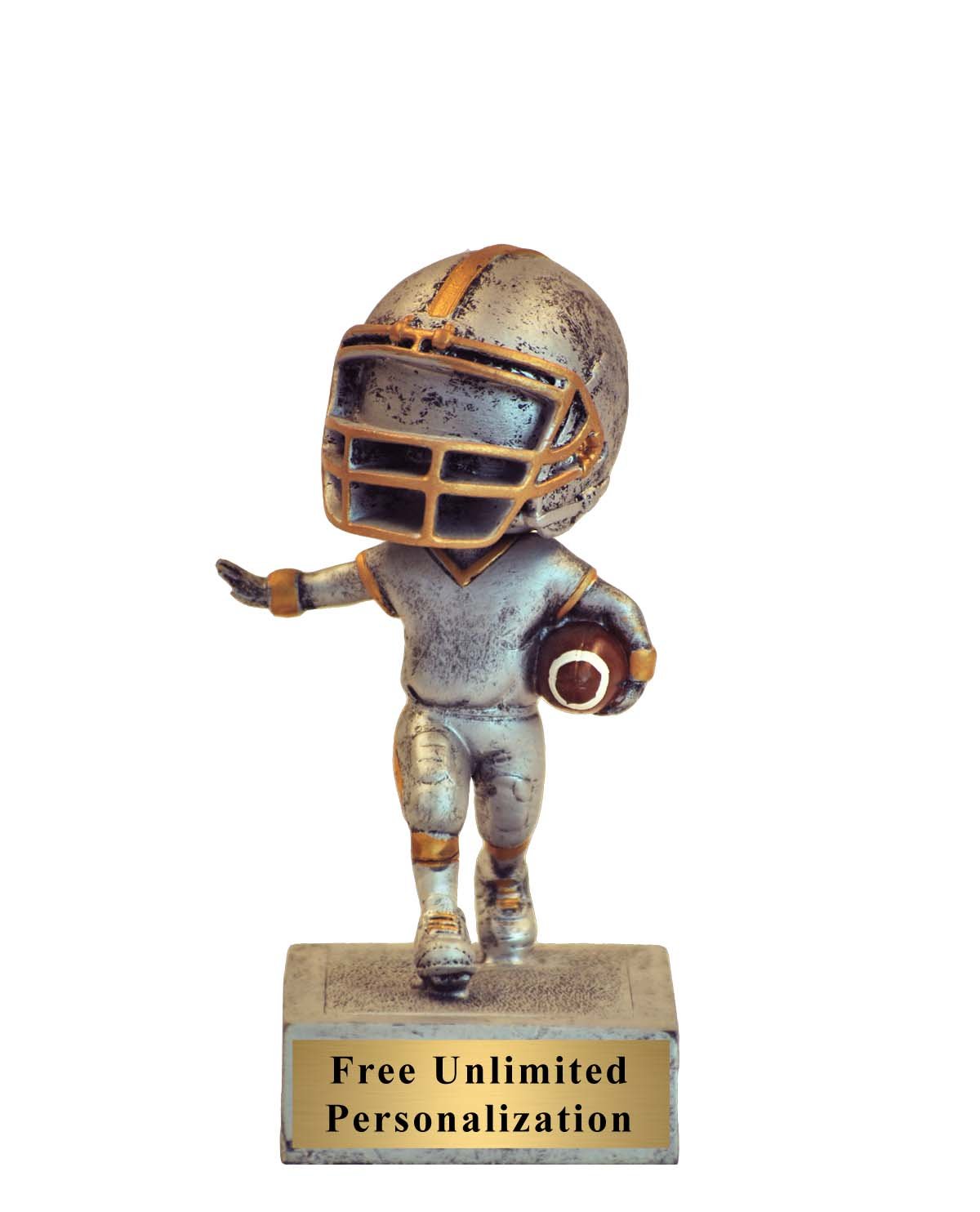 Bobblehead Football Trophy