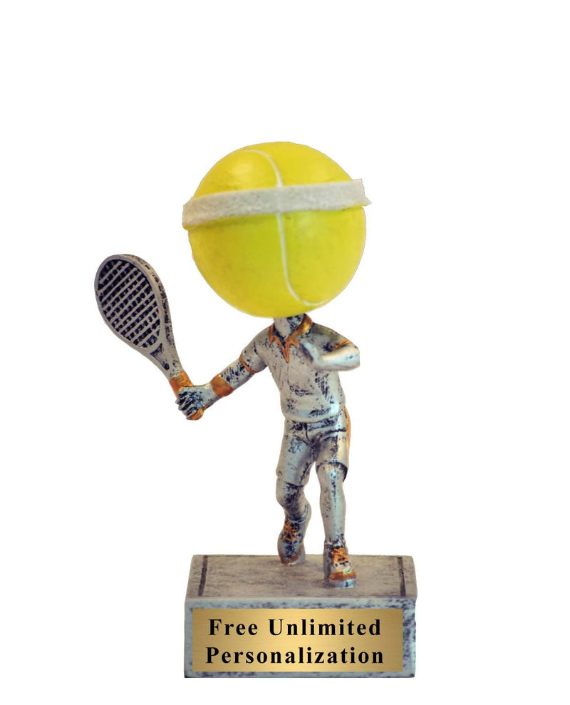 Tennis Bobblehead Trophy