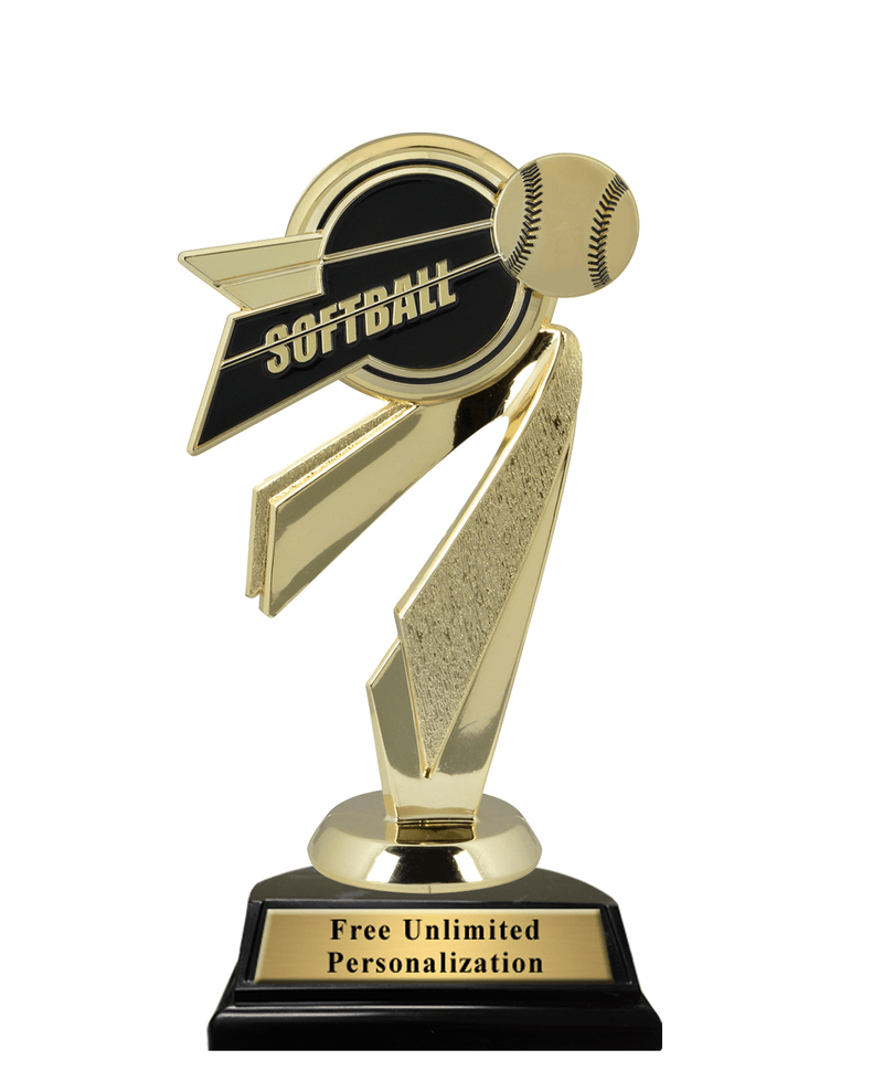 Bullseye Softball Trophy