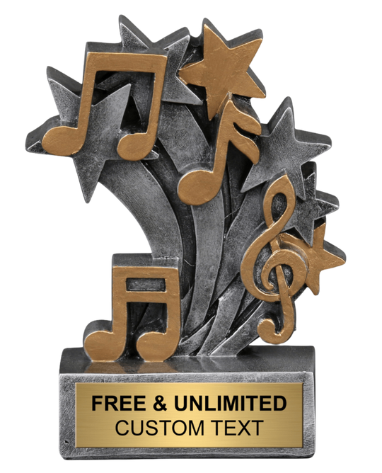Star Shower Music Trophy