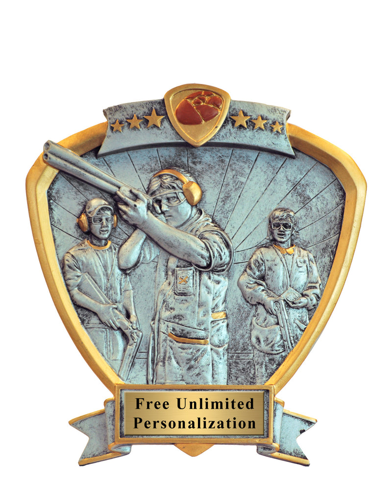 Trapshooter Shield Trophy
