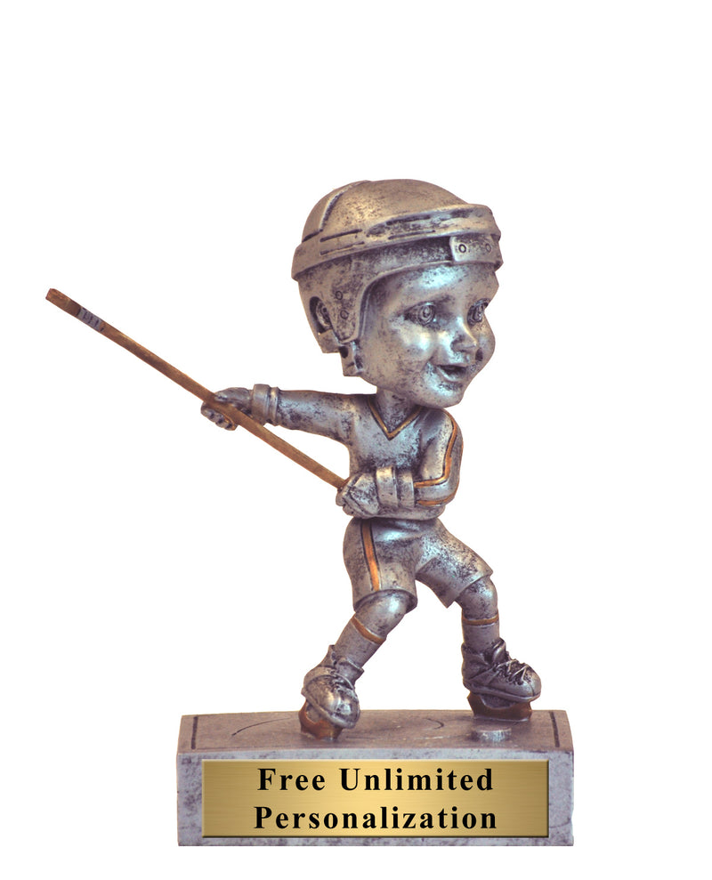 Hockey Rockin' Bobblehead Trophy - Male