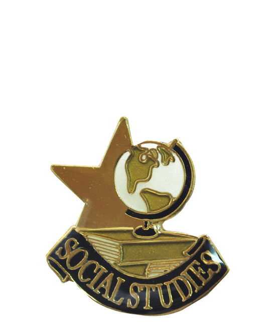 Social Studies Pin