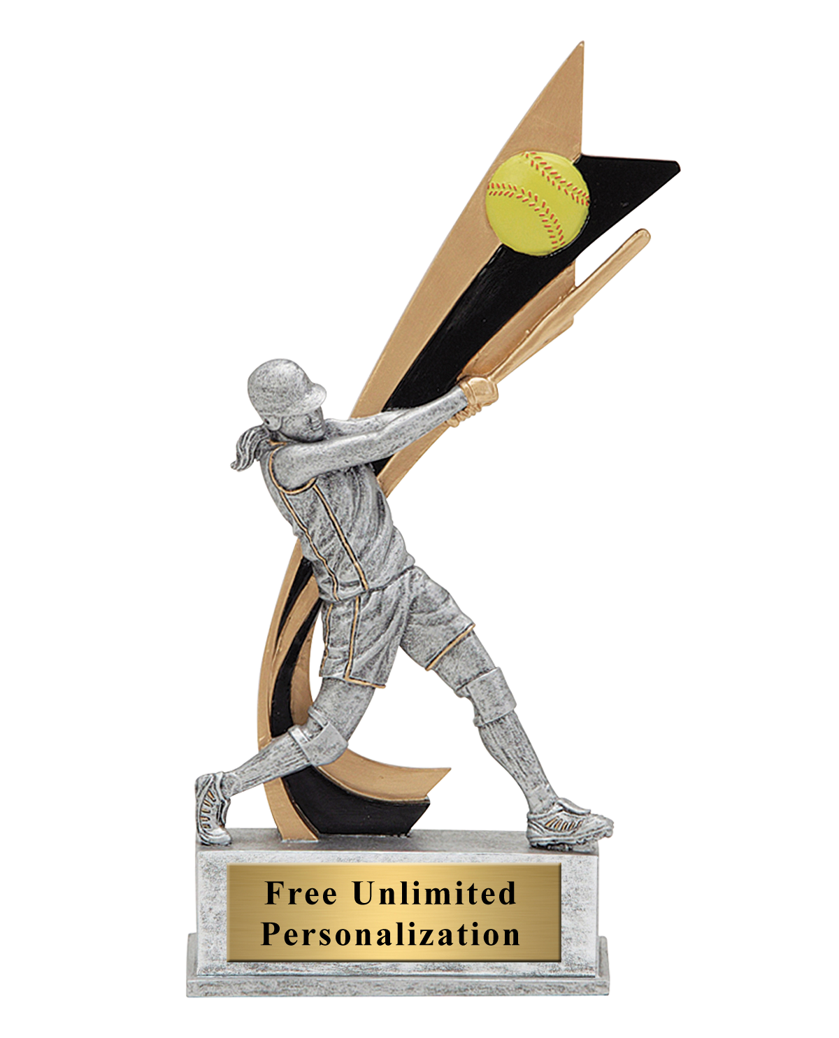 Live Action Softball Trophy - Female