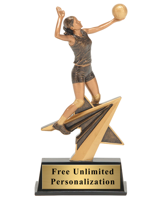 Star Power Volleyball Trophy - Female