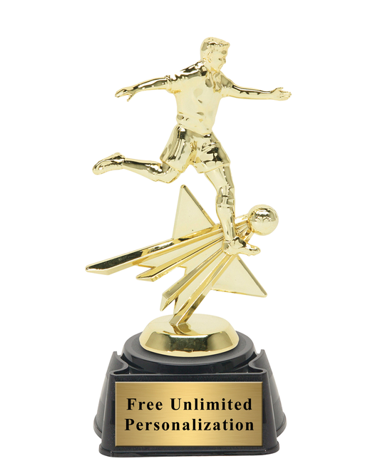 Star Action Soccer Award - Male