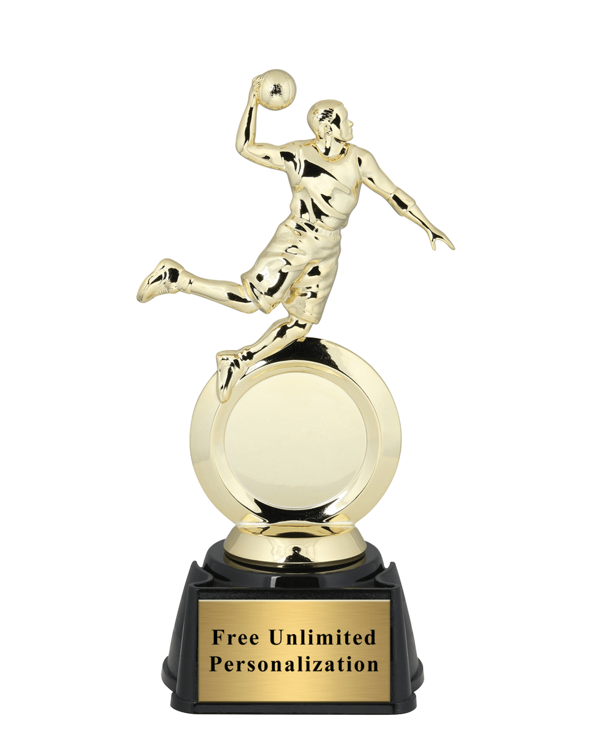 Basketball Male Figure Insert Trophy