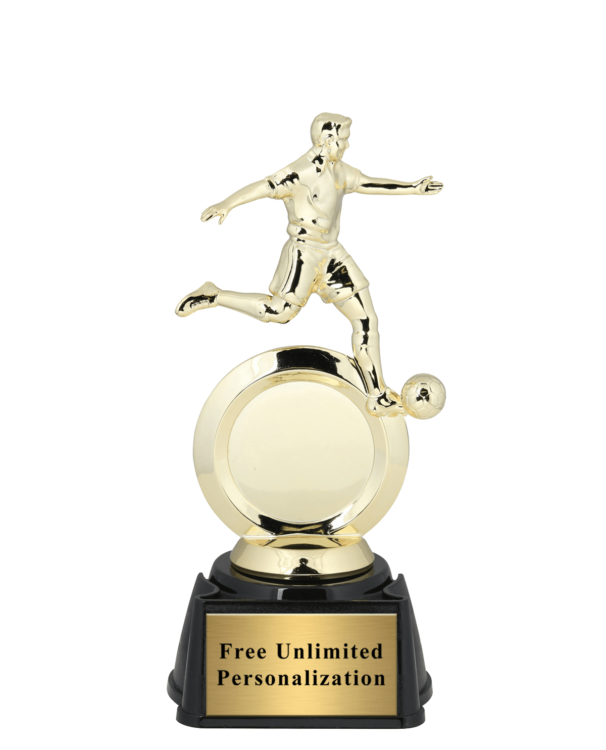 Soccer Male Figure Insert Trophy