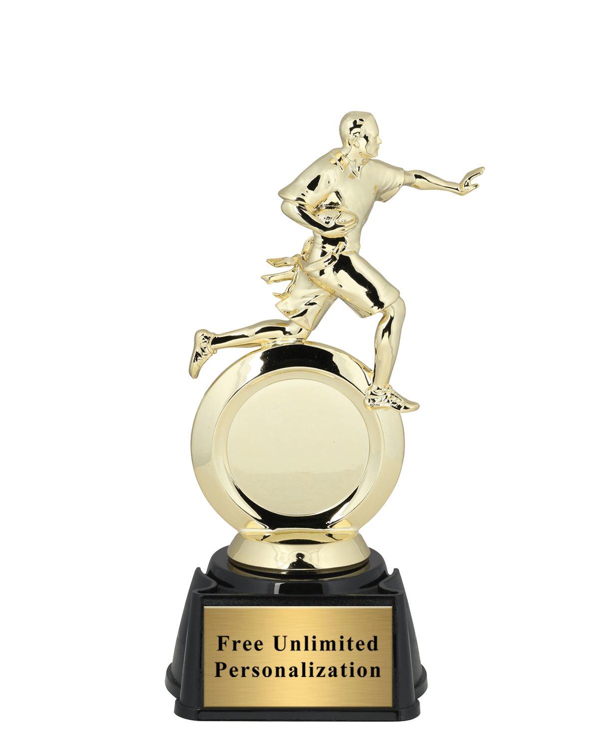 Flag Football Figure Insert Trophy